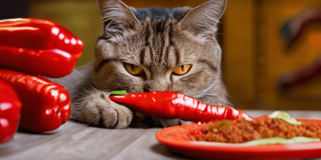 Cats Eat Spicy Food