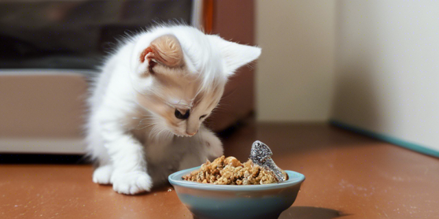 kitten eat older cat food